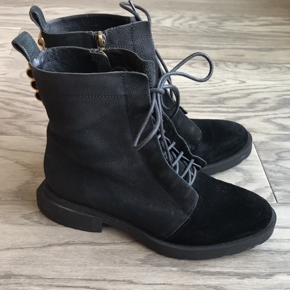 Rudsak genuine leather suede lace up boots size 37, US7 - Picture 6 of 9